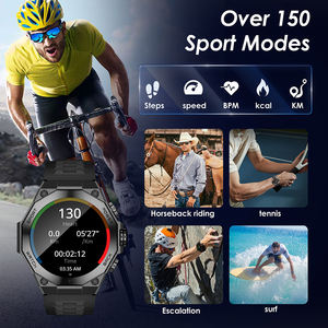 Reloj Inteligente, AM18, Llamadas Bluetooth, Frecuencia Cardíaca, Más de 170 Modos Deportivos, Android/<span class=keywords><strong>iOS</strong></span> - Product Image 6