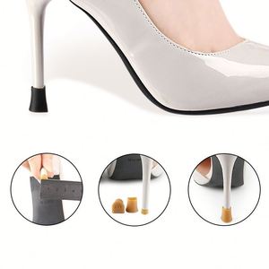 Protège-talons antidérapants, silencieux et résistants à l'usure pour talons hauts, réparation et remplacement d'accessoires de talon - Product Image 1