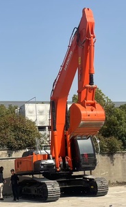 HITACHI รถขุดตีนตะขาบ ZX350HG มือสอง ZX210G สำหรับการก่อสร้างด้วยส่วนประกอบมอเตอร์และกระปุกเกียร์ของเครื่องยนต์ - Product Image 4