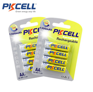 Pkcell 브랜드 <span class=keywords><strong>AA</strong></span> 충전식 배터리 1.2v <span class=keywords><strong>AA</strong></span> 1300mah <span class=keywords><strong>Ni</strong></span> <span class=keywords><strong>Mh</strong></span> 배터리 Nimh 충전식 배터리 - Product Image 5