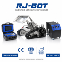 Robot de nettoyage automatique des canaux à fumier RJ-BOT X6 pour les élevages de bétail et de volailles