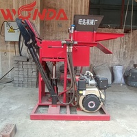 Idées de machine pour petites entreprises ciment sable argile rouge terre terre machine de fabrication de blocs de briques à emboîtement hydraulique brique pressée