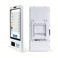 Machine de paiement de kiosque de commande de libre-service de nourriture de restaurant avec l'imprimante de billet