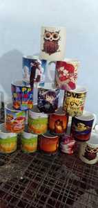 แก้วกาแฟเซรามิคลายพิมพ์สำหรับเทศกาล พร้อมหูจับ เหมาะสำหรับเป็นของขวัญในวันคริสต์มาสและวันเกิด - Product Image 3