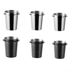 Eco-Friendly Aço Inoxidável Espresso Dosagem Cup com Funil Pó Alimentador Ferramenta para Chá Café para DIY Machine Parts Portafilter - Product Image 3