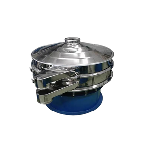 Machine automatique de tamisage de farine Sauce soja vibrateur circulaire tamis tamis tamis machine de criblage pour granulés de plastique - Product Image 6