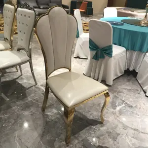 Cadeira de casamento de luxo, cadeiras para casamento, banquete, hotel, aluguer, luxuosa, brilhante, prata, aço inoxidável, cadeira de jantar