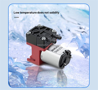 Pompe à Air de laboratoire Miniature, liquide, petit diaphragme électrique 3.5V Portable DC pompe d'échantillonnage de gaz à vide élevé