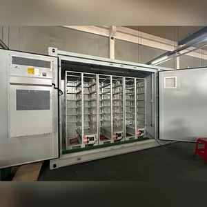 Gabinete de almacenamiento de energía industrial 1MWh con HVAC PCS Respaldo de batería de iones de litio Lifepo4 1MWh ESS - Product Image 5