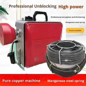 Dragatrice professionale ad alta potenza per <span class=keywords><strong>tubi</strong></span> elettrici 220V nuova condizione Baotong 22hp per disostruzione <span class=keywords><strong>tubi</strong></span> fognari - Product Image 5