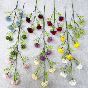 Flores Artificiales de Plástico con Espinas, Decoración para Bodas, Hogar, Ramos, Manualidades DIY - Product Image 2