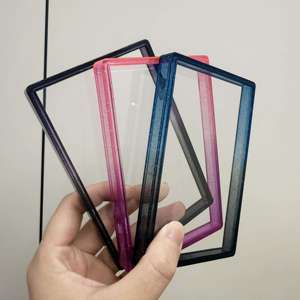 Protection antichoc en TPU dégradé 41 couleurs, avec support arrière en acrylique transparent pour les slabs de cartes PSA - Product Image 2