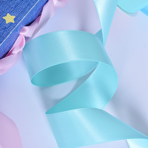 Cinta GRACE al por mayor de fábrica, de 4 pulgadas, de doble cara, resistente al encogimiento, tejida, con patrón personalizable, impresa con lámina dorada, 100% cinta - Product Image 1