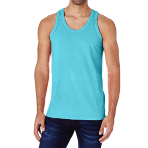 Camiseta sin mangas ajustada para hombre, camiseta de algodón sin mangas para gimnasio, chaleco ajustado para culturismo, fitness y ropa informal de verano - Product Image 2