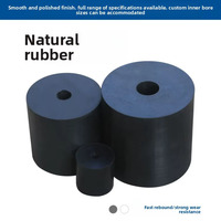 Coussin anti-vibration en caoutchouc à ressort, haute résistance, résistant à l'usure, pour machines minières