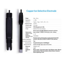 Capteur industriel en ligne d'ions cuivre pour solutions aqueuses, pour électrolyse, détecteur de concentration à film solide PMMA, origine Chine