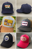 Gorra Trucker Richardson 112 de Wins Flying, Gorra Trucker con Logo Bordado Personalizado de Alta Calidad, Estilo Hip Hop, Gorra Plana para Hombre