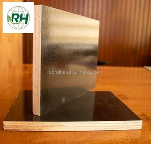 Chapa de abedul con revestimiento de película, ecológica, 4x8, 18 mm, para uso en construcción, con pegamento WBP, estándares de emisión de formaldehído E0, diseño moderno <span class=keywords><strong>DM</strong></span> - Product Image 3