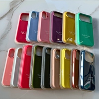 Coque de téléphone en silicone liquide véritable en gros pour iPhone 17 16 15 14 13 12 11 Pro Max Xs Xr 7 8 Plus – Étuis et housses en caoutchouc