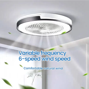Dimmable dẫn ánh <span class=keywords><strong>s</strong></span>áng Trần với được xây dựng trong <span class=keywords><strong>fan</strong></span> hâm mộ và điều khiển từ xa hiện đại thể loại Led người hâm mộ Trần - Product Image 2