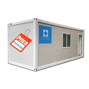 Hot Sale Ready Made Stahl konstruktion Einfach zu montieren Vorgefertigte Mobil häuser 4 Zimmer Fertighaus Büro container