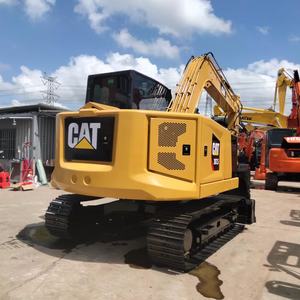 Excavatrice sur chenilles d'occasion Caterpillar Cat307.5 de 7 tonnes pour petits et moyens chantiers d'excavation, à bas prix, avec chenilles en caoutchouc - Product Image 4