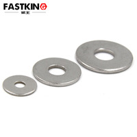 304 Stainless Steel Flat Washer M1.6 to M36 Plain Washer for Bolts and Screws