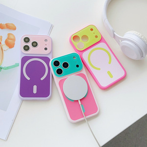 Guo Binfen is suitable for iPhone 12 <b>phone</b> cases, popular 17 series <b>phone</b> cases, simple and trendy 15 Pro shockproof <b>phone</b> cases - Product Image 3