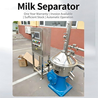 Séparateur de crème de lait professionnel HN QDMECH, durable, pour l'industrie laitière, machine à séparer le lait et la crème