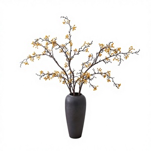 Fiori Artificiali <span class=keywords><strong>di</strong></span> <span class=keywords><strong>Pepe</strong></span> del Sichuan della Fabbrica Wunian Mountain Residence, Fiori Finti all'Ingrosso per Matrimoni, Festività e Fotografia - Product Image 1