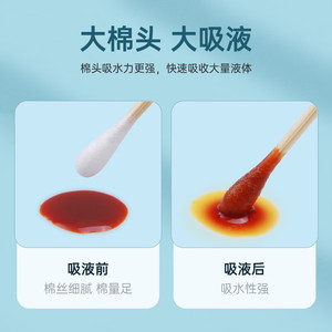 Hisopo de Algodón Médico Cofoe de 20 cm, Estéril, 5 Unidades, para Uso Ginecológico e Infantil - Product Image 4