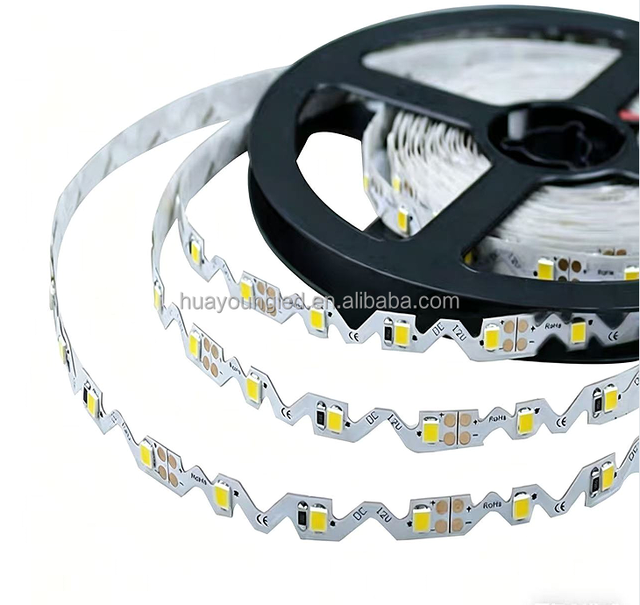 DC12V Flexible S-Shaped Soft Light Strip with USB Remote Control 6 Watts/Meter IP68 Waterproof for Advertising Light Boxes