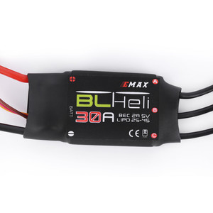 EMAX BLHeli 30A <b>Brushless</b> ESC 2-4S Electronic Speed Controller For <b>RC</b> Airplane Helicopter - Product Image 6