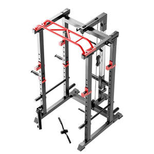 Estación <span class=keywords><strong>de</strong></span> Entrenamiento Multifuncional Plegable <span class=keywords><strong>de</strong></span> Metal para Ahorrar Espacio, para Ejercicios <span class=keywords><strong>de</strong></span> Fuerza y Levantamiento <span class=keywords><strong>de</strong></span> Pesas - Product Image 4