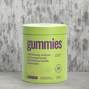 360ml su misura stampa di lusso in metallo imballaggio scatola di latta per prodotti sanitari contenitore in alluminio barattolo per Talets - Product Image 1