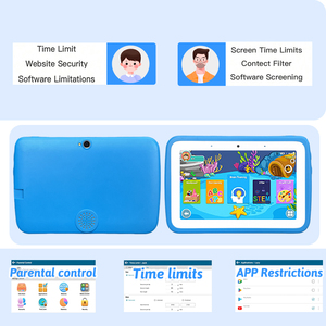 Máy tính bảng camera kép màu xanh/hồng 7 inch cho trẻ em Máy học tập tất cả trong một với lõi tứ <span class=keywords><strong>2GB</strong></span> Sản phẩm mới - Product Image 5