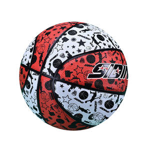 Vente en gros de <span class=keywords><strong>basket</strong></span>-ball recouvert de PVC Feihong marque taille 7 pour adultes enfants 400-450g poids balle en caoutchouc résistant à l'usure - Product Image 3