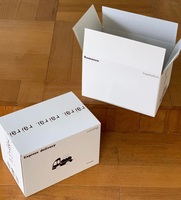 Boîte d'expédition pour vêtements, boîte de colisage pour vêtements, boîte d'expédition en carton ondulé, boîte personnalisée imprimée