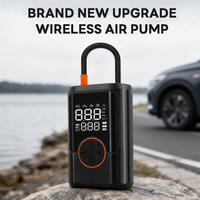 Compresseur d'air électrique portable mini 150 psi pour pneus de voiture, sans fil, pompe gonflable numérique, gonfleur de pneus, prix d'usine