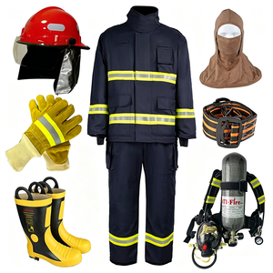 Combinaison de pompier en coton et aramide OEM, uniforme de pompier, tenue de lutte contre l'incendie, vêtements de pompier, EPI - Product Image 1