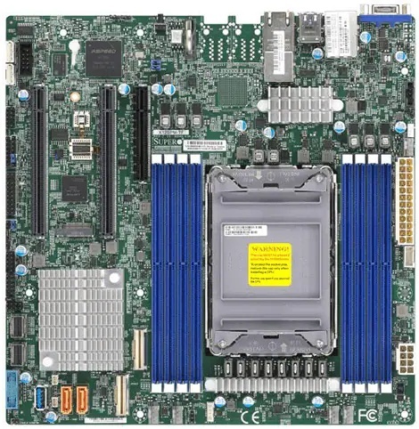 Supermicro New X12SPM-TF Server Motherboard Supports Intel3 Generation Zhiqiang 2xPCIE4.0x16 in Stock Made in China