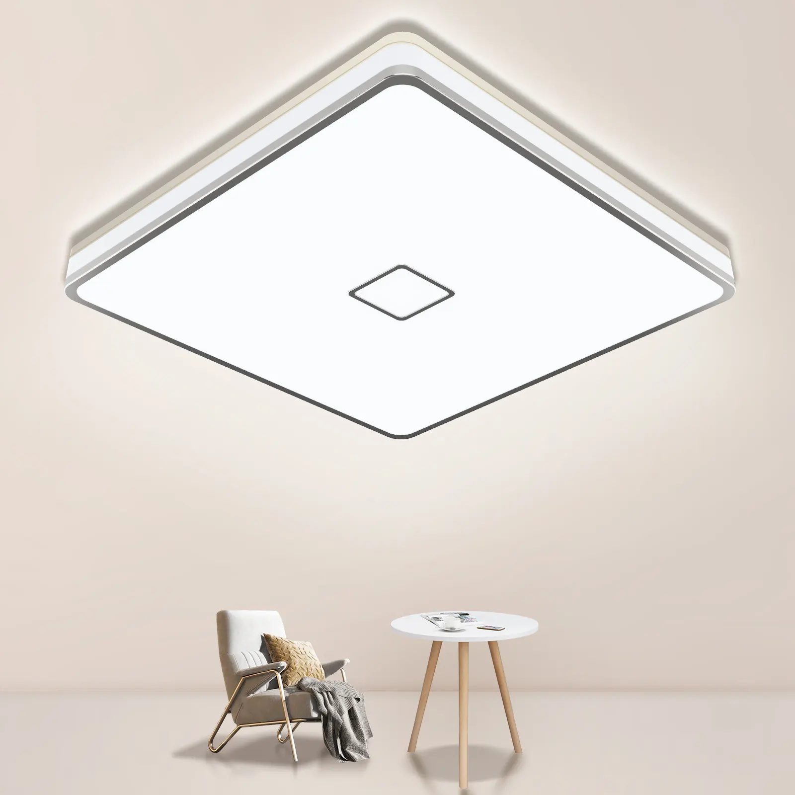 4000k Surface Mount Panel Light Feuchtigkeit beständige LED-Decken leuchten dekorationen für das Wohnzimmer in der Küche