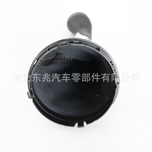 Skoda Gear <b>Shift</b> <b>Knob</b> Manual 5 Speed Silver Frame Black Leather Ergonomic Design - Product Image 5