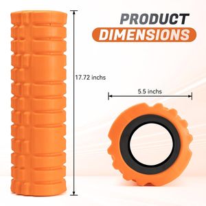 Rodillo de Espuma de Alta Densidad para Ejercicio y Recuperación Muscular, Rodillo de Yoga Hueco para Masajes, con Logotipo Personalizado - Product Image 2