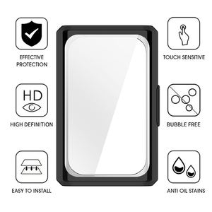 Étui de montre pour <span class=keywords><strong>Huawei</strong></span> <span class=keywords><strong>Band</strong></span> 11 Pro, protecteur d'écran, cadre de protection complet en TPU souple plaqué - Product Image 2