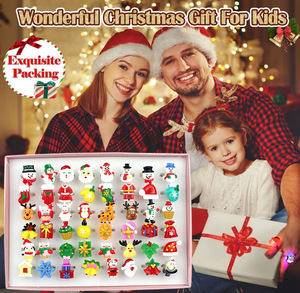 50 gói LED flash ngón tay Vòng cao su dễ thương động vật Ếch bướm Vòng Đảng ủng hộ Halloween sáng vòng cho phụ nữ người đàn ông trẻ em - Product Image 6