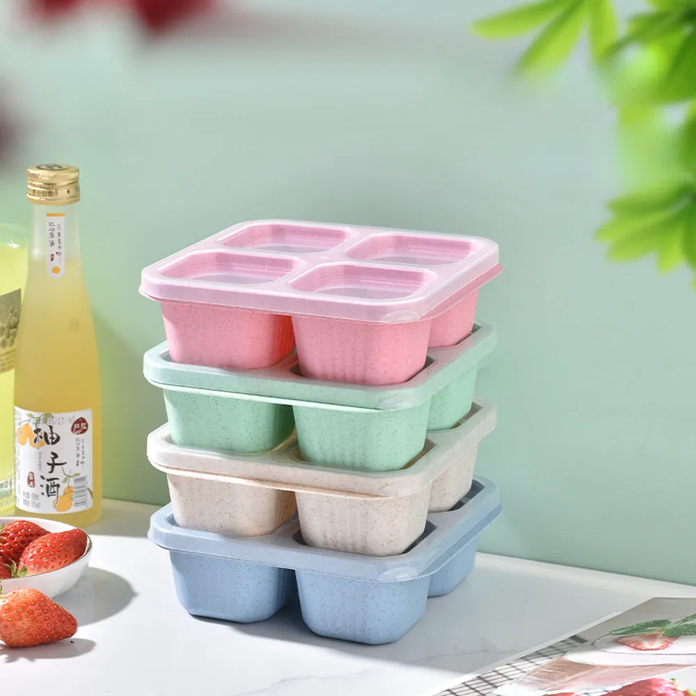 Proveedor chino Fiambrera Bento Box Almacenamiento de alimentos
