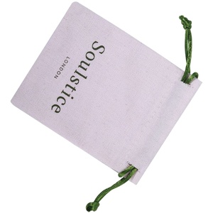 Sacs de rangement en coton et lin, sacs à cordon, petites bourses à monnaie, sacs de voyage pour femmes, pochettes en toile de coton, marque OEM Guangdong - Product Image 1