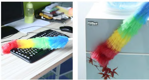 Dài Xử Lý Nhựa Gà Lông Bụi Phụ Máy Tính Để Bàn Bụi Quét Bụi Tĩnh Điện Loại Bỏ Bụi Ma Thuật PP - Product Image 4