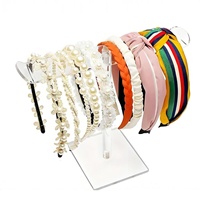 Support de bandeau en acrylique moulé de qualité supérieure avec finition polie miroir pour merchandising visuel professionnel et présentation en magasin de détail